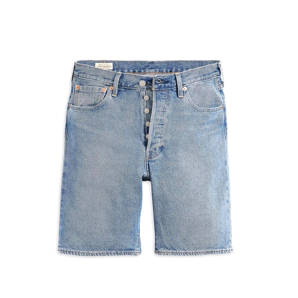 501 HEMMED STRETCH FIT L.9 DENIM SHORTS MEN LEVI'S
