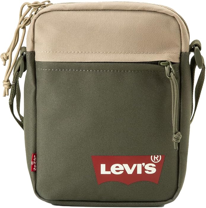 Mini Crossbody Solid (Red Batwing) - Army Green