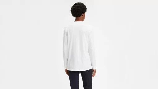 Levi's Original HM Ανδρική Μπλούζα Μακρυμάνικη λευκό