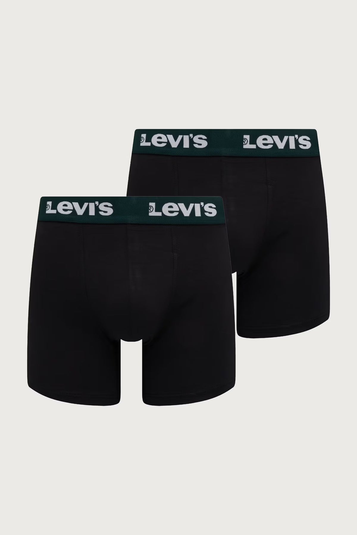 Levi's Repeat Logo Boxer Brief 2-Pack Black/Green Combo