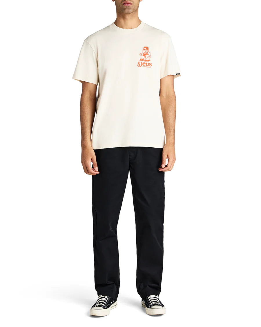 DEUS EX MACHINA RAPTOR T-SHIRT T-SHIRT DMP251947B-DX0/DWH ΣΕ ΧΡΩΜΑ ΑΣΠΡΟ