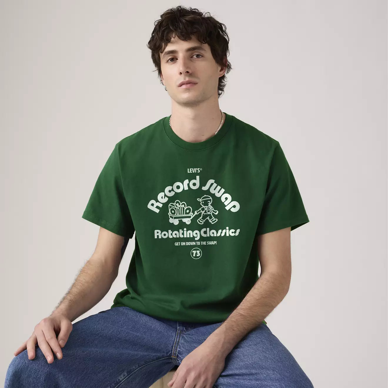 Ss Relaxed Fit Tee Greens
