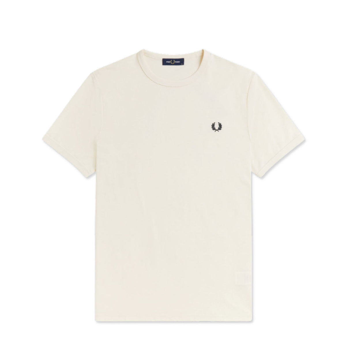 Fred Perry Ringer T-Shirt Ecru
