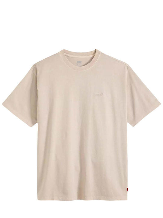 Red Tab Vintage Tee Neutrals