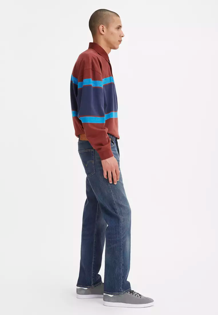 Levi's 501 Original Ανδρικό Μπλε Τζιν Παντελόνι 00501-3215
