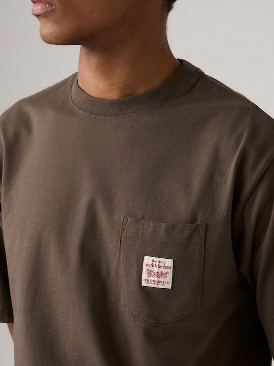 SS WORKWEAR TEE BROWNS - BRACKEN