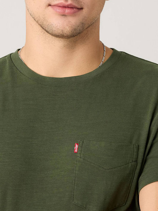 SS CLASSIC POCKET TEE GREENS