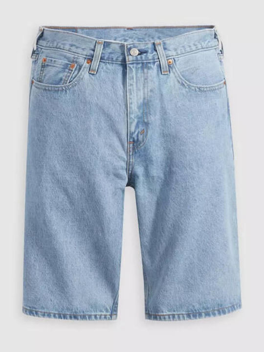 469 Loose Shorts Light Indigo - Flat Finish