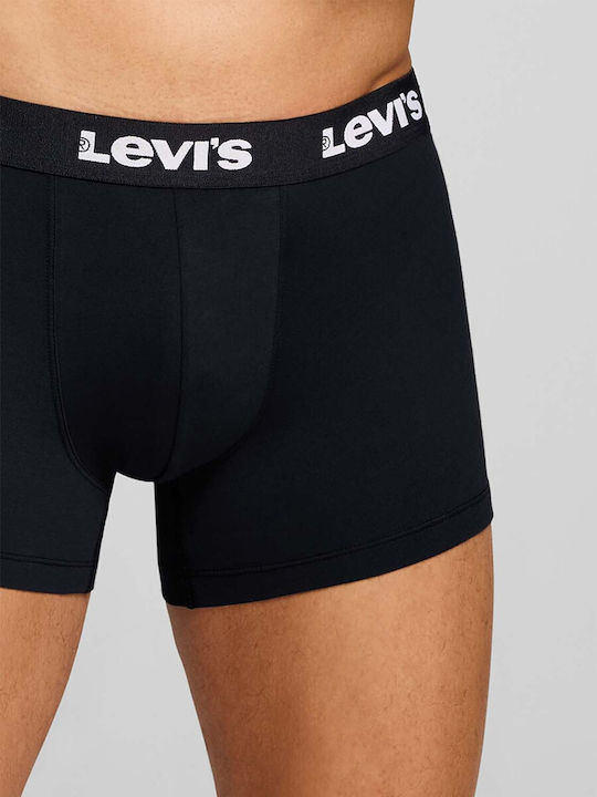 Levi's Repeat Logo Boxer Brief 2-Pack Μαύρο