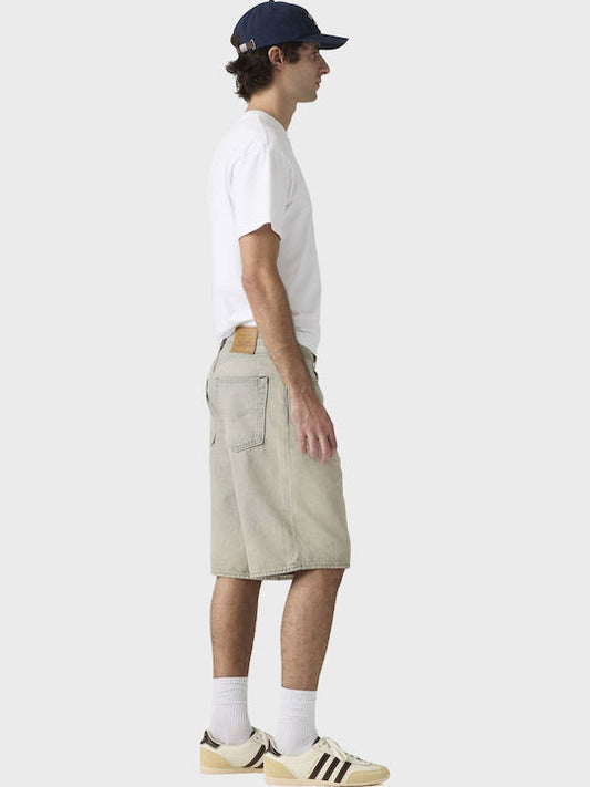 478 Baggy Shorts Light Indigo - Worn In