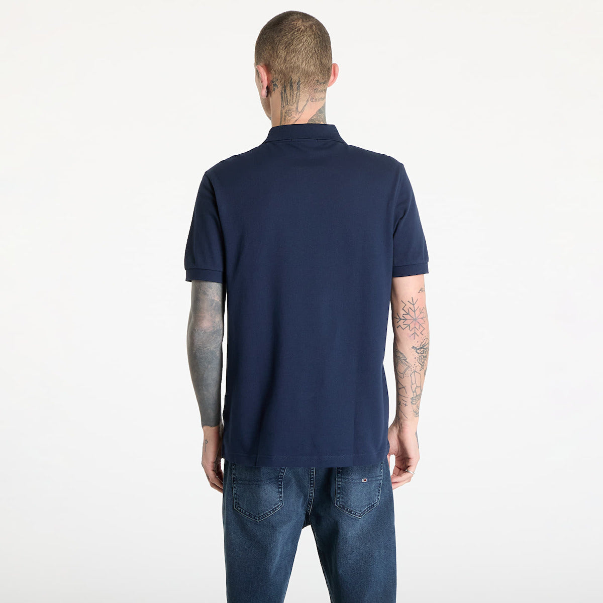 Fred Perry Shirt Μπλούζα Dark Carbon, Label Green