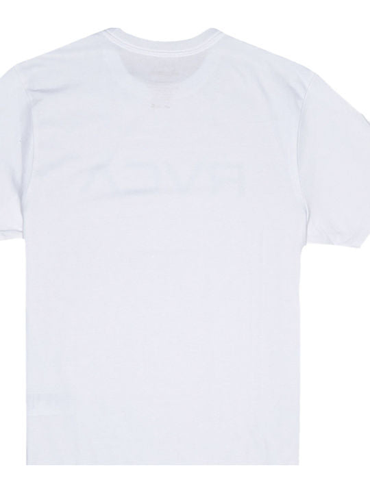 RVCA T-Shirt Λευκό Ανδρικό