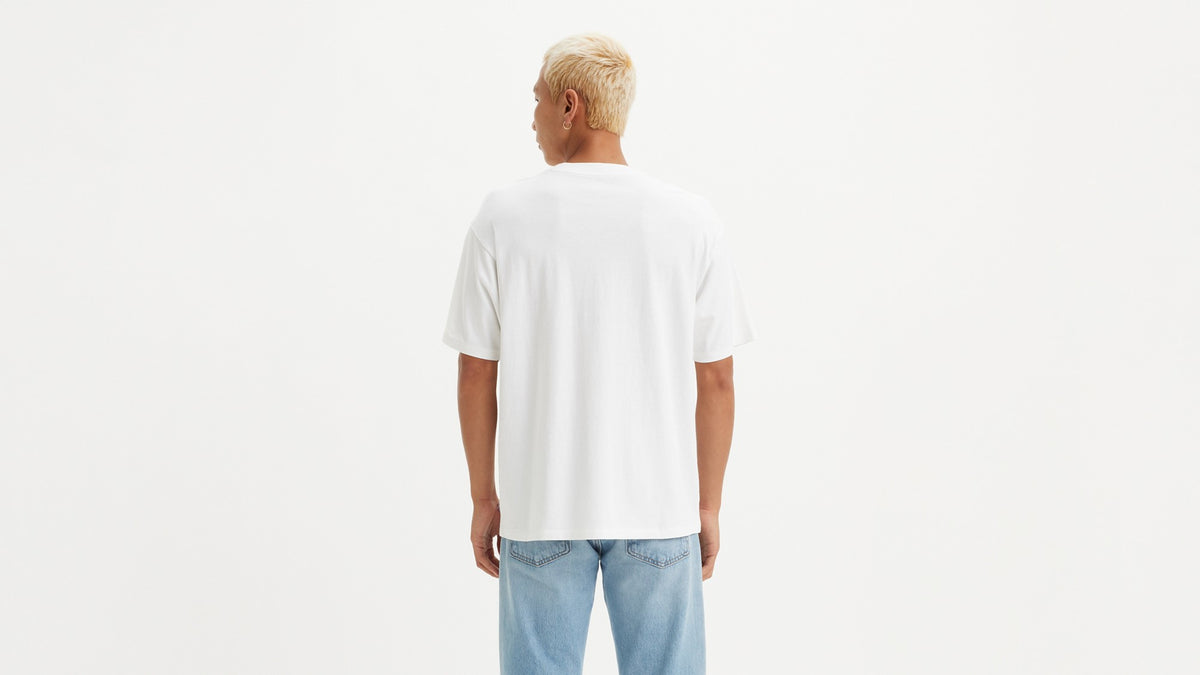 Levi's Vintage BW Graphic Tee White - πίσω