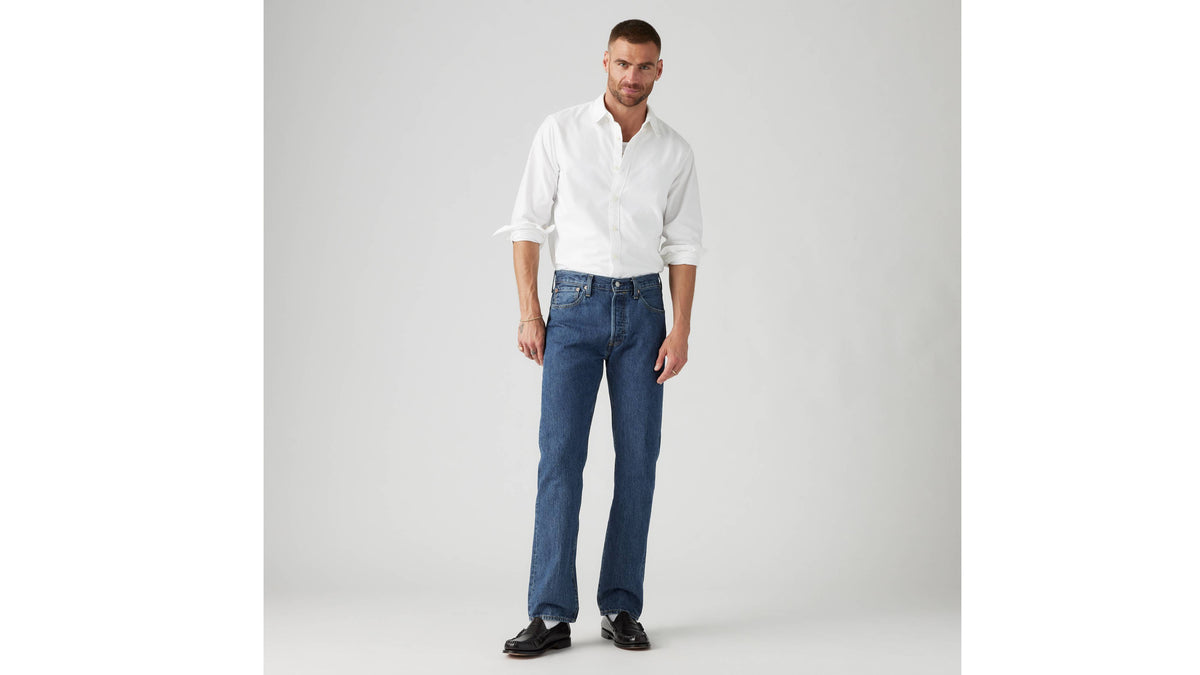 501 Original Jeans Stonewash Blue - Front
