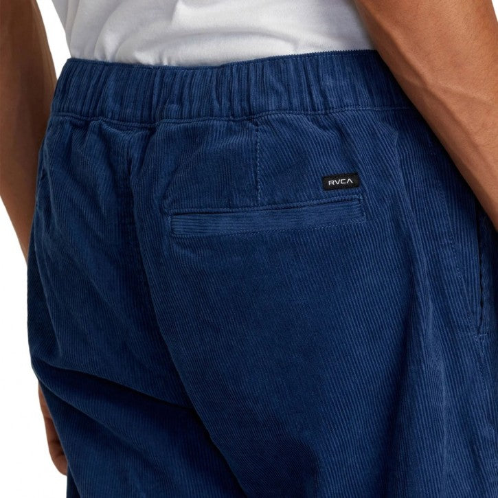 RVCA AMERICANA ELASTIC CORDUROY PANTS DARK DENIM