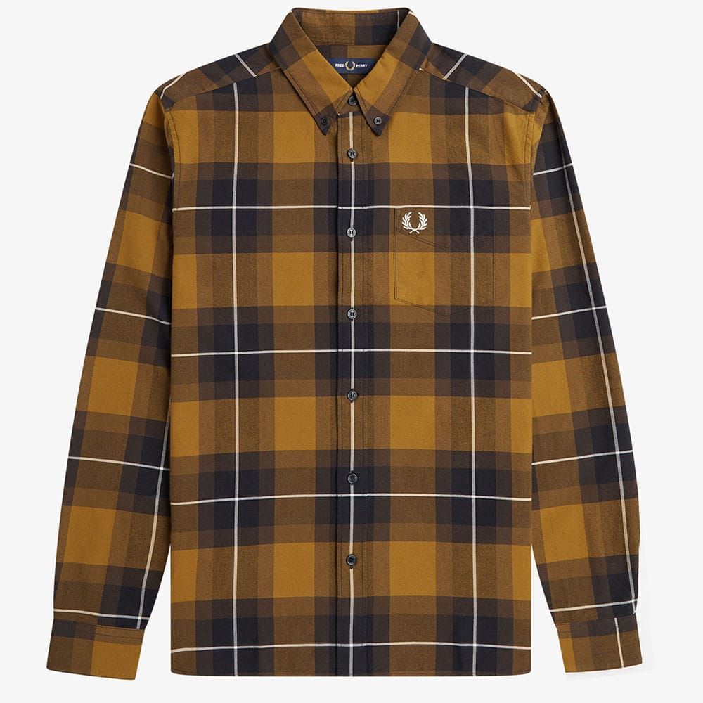 FRED PERRY TARTAN SHIRT