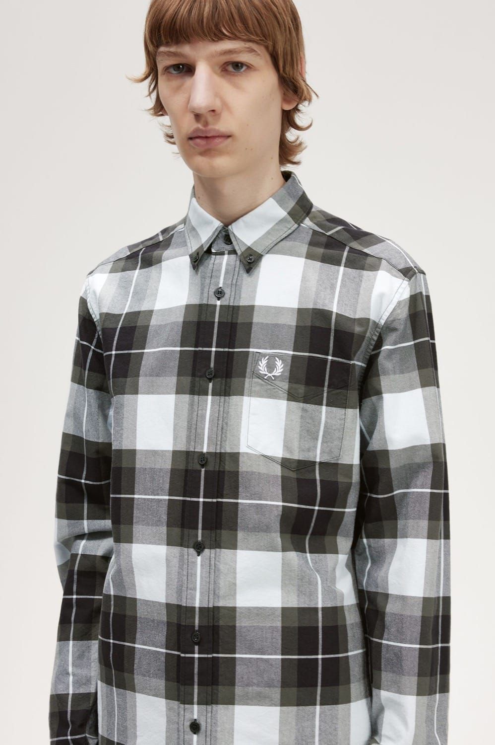 FRED PERRY TARTAN SHIRT