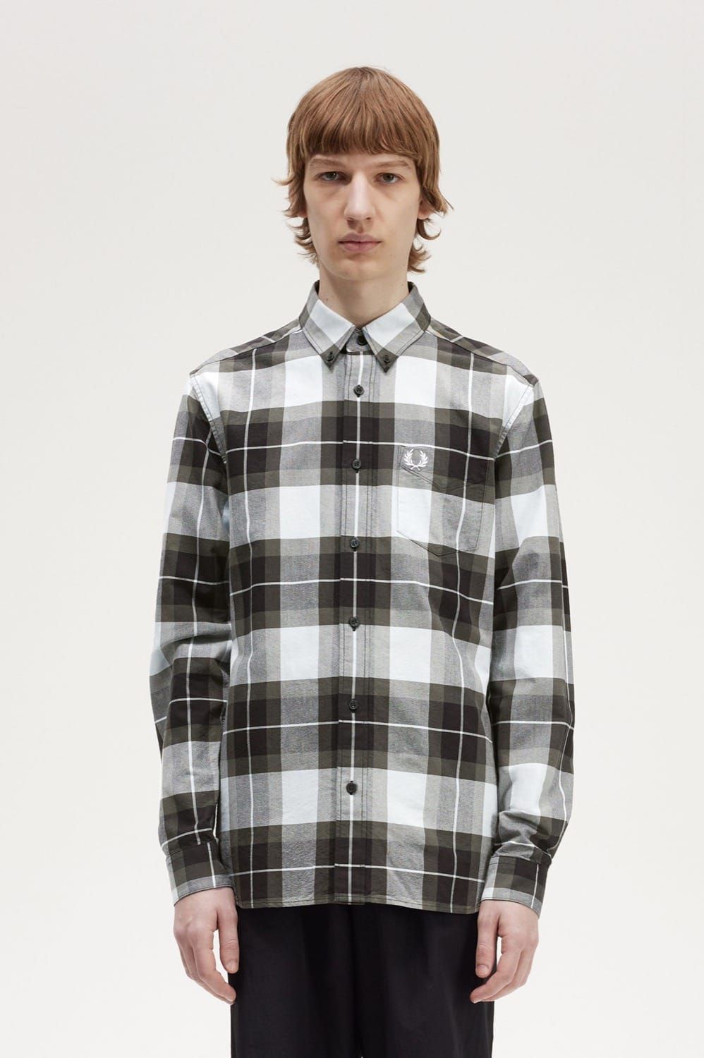 FRED PERRY TARTAN SHIRT