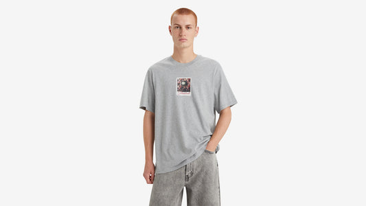 Levi's SS Relaxed Fit Tee Greys - μπροστά