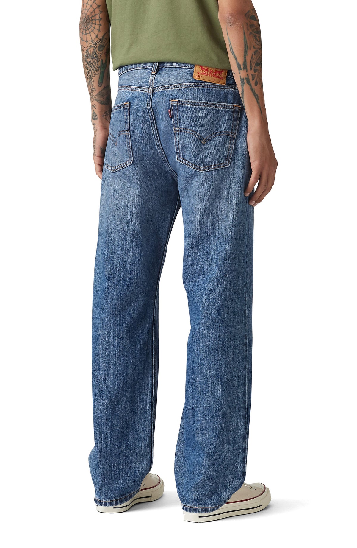 Levi's 555 Relaxed Straight Dark Indigo Daily Ritual