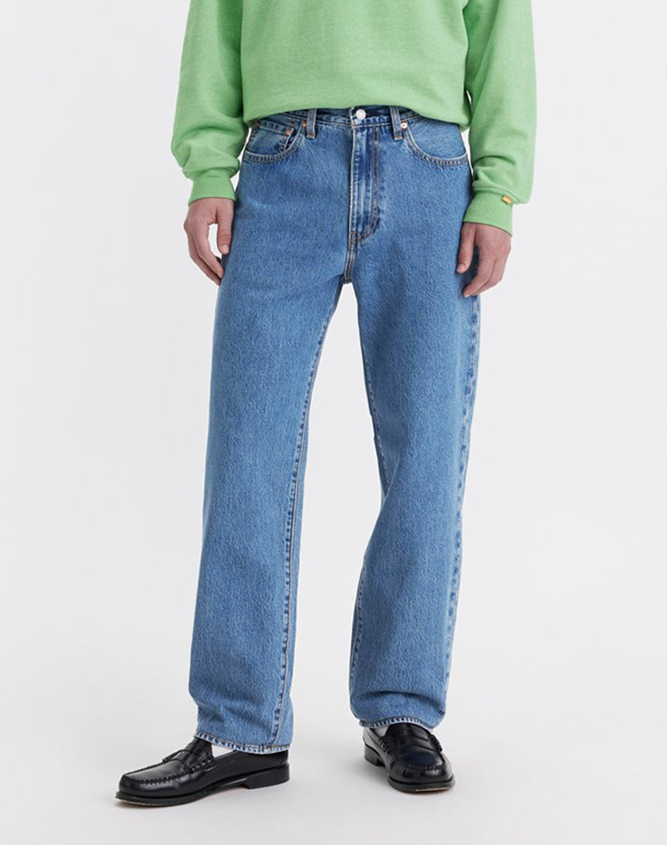 Levi's Ανδρικό Παντελόνι Τζιν με Loose Εφαρμογή Med Indigo