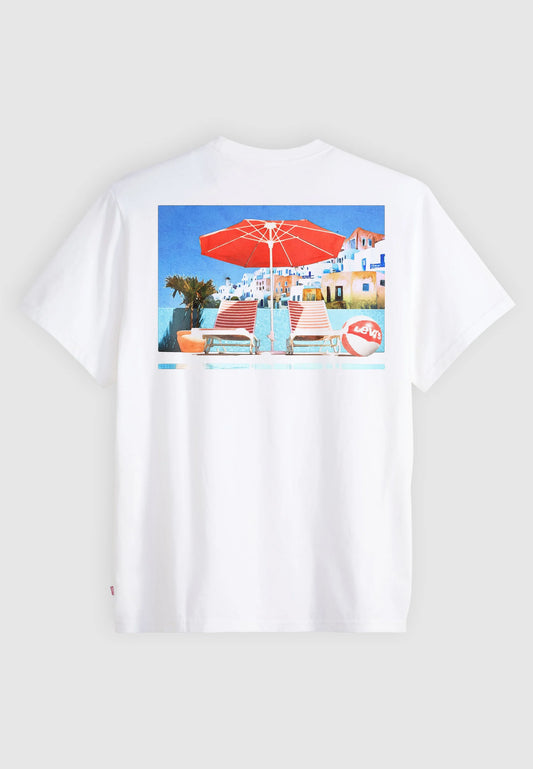 Ss Relaxed Fit Tee Whites