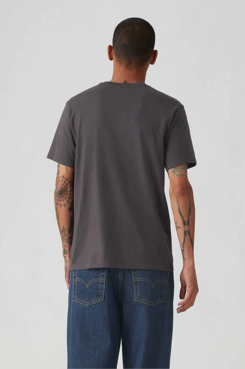Levi’s® ανδρικό T-shirt με print και λογότυπο Standard Fit “Classic” – 224911854 Ανθρακί