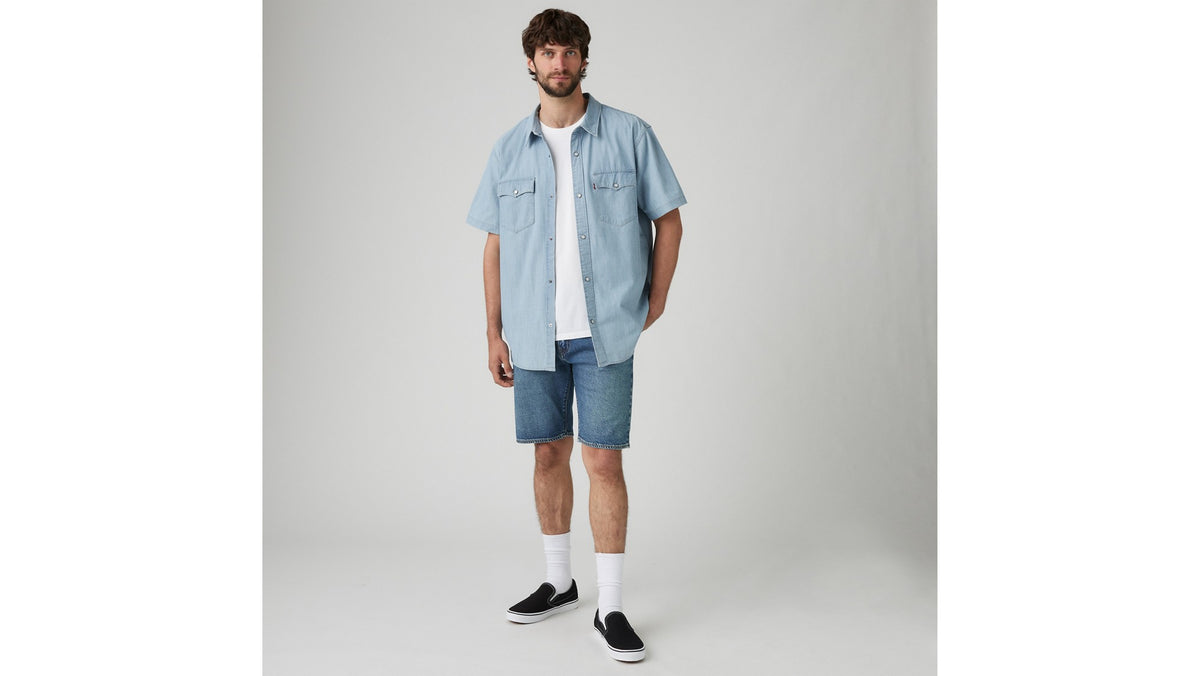 Levi's 405 Standard Shorts Comeback Tour - φορεμένο
