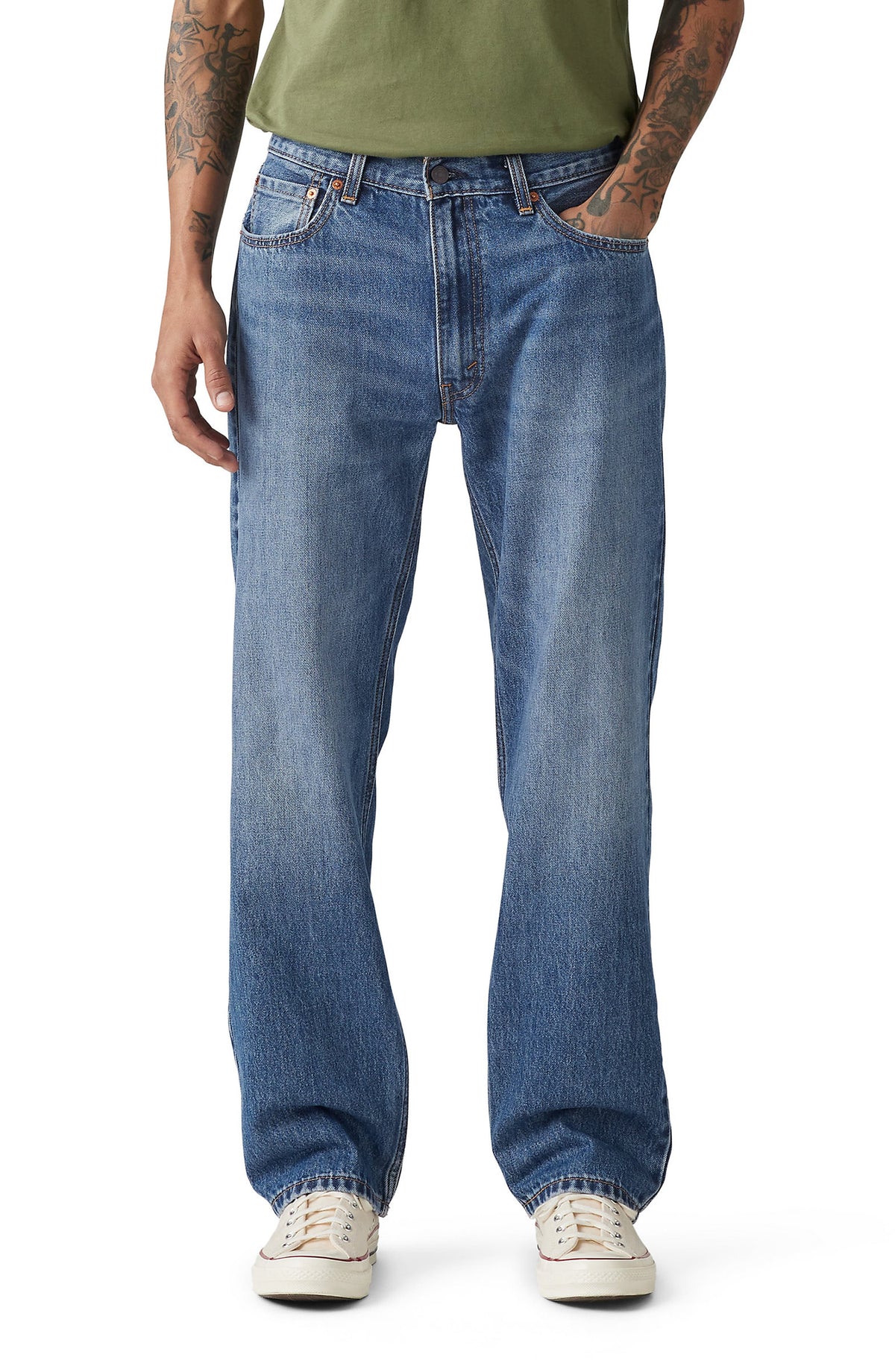 Levi's 555 Relaxed Straight Dark Indigo Daily Ritual