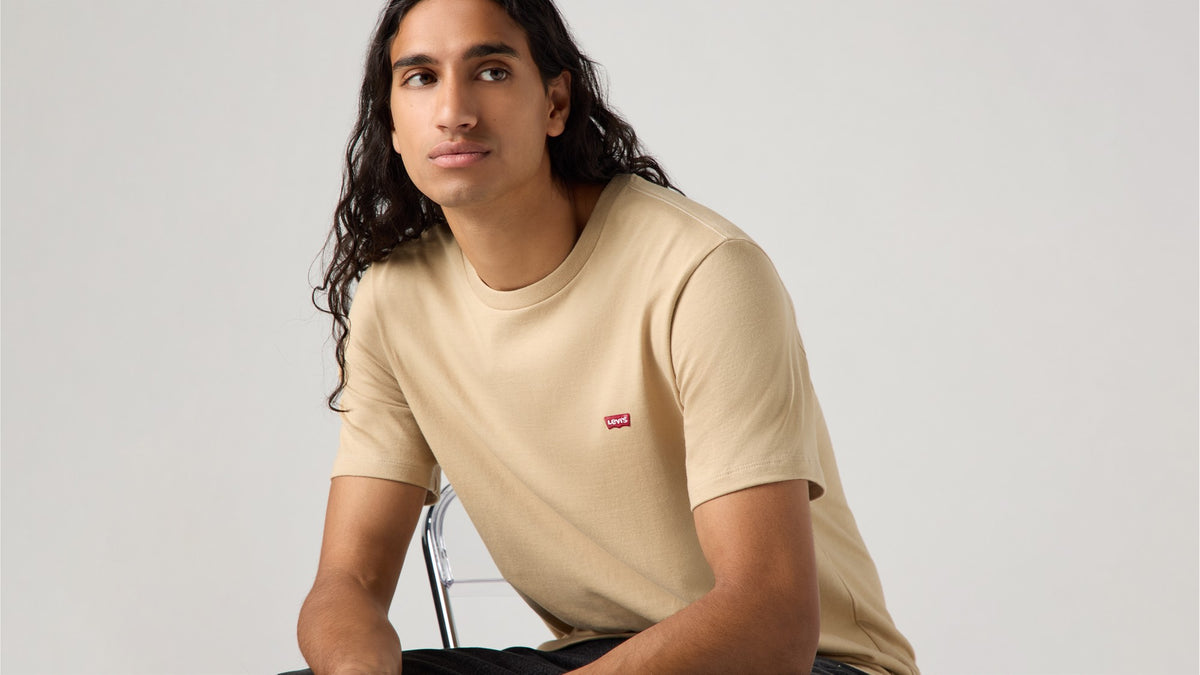 Levi's SS Original Housemark Tee Chino - λεπτομέρεια