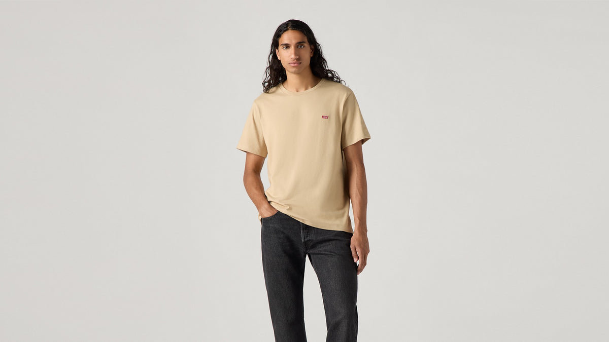 Levi's SS Original Housemark Tee Chino - μπροστά