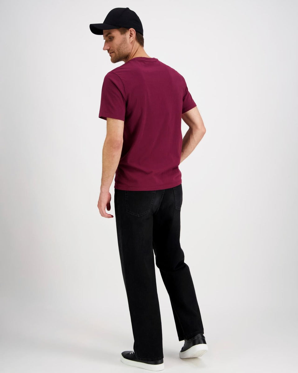 SS CLASSIC POCKET TEE PURPLES