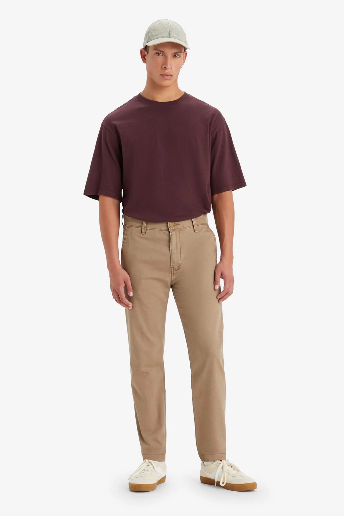 XX CHINO STANDARD TAPER LIGHTWEIGHT PANTS - BEIGE