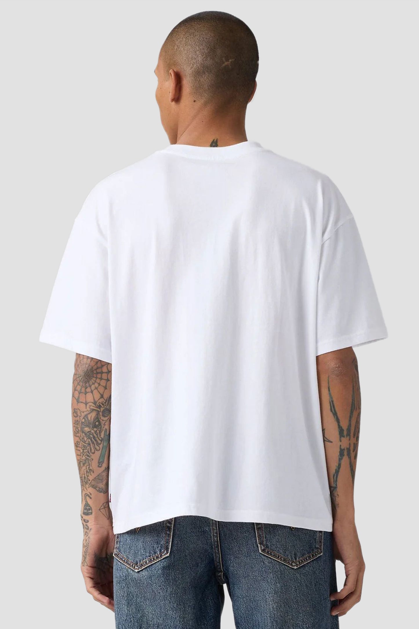 Gr Boxy Tee Whites