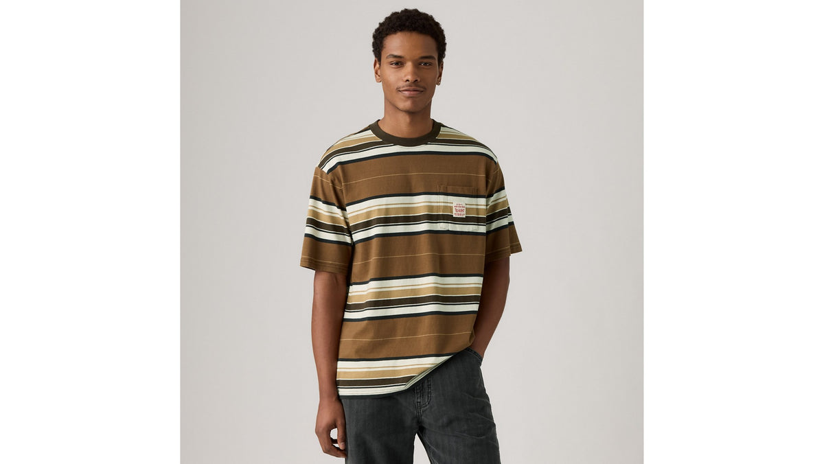 Levi's SS Workwear Tee Wild Frontier - φορεμένο