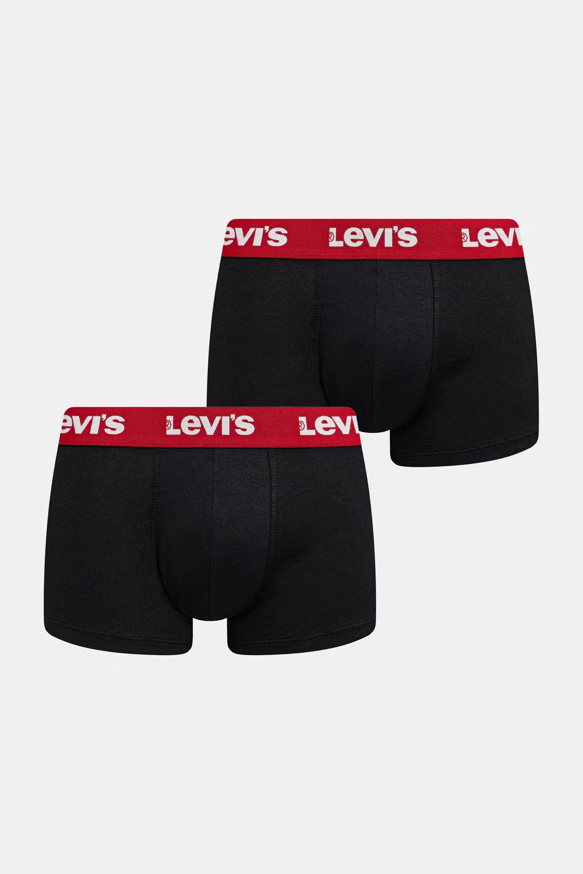 Levi's Twill WB Boxer Brief 2-Pack Black/Red