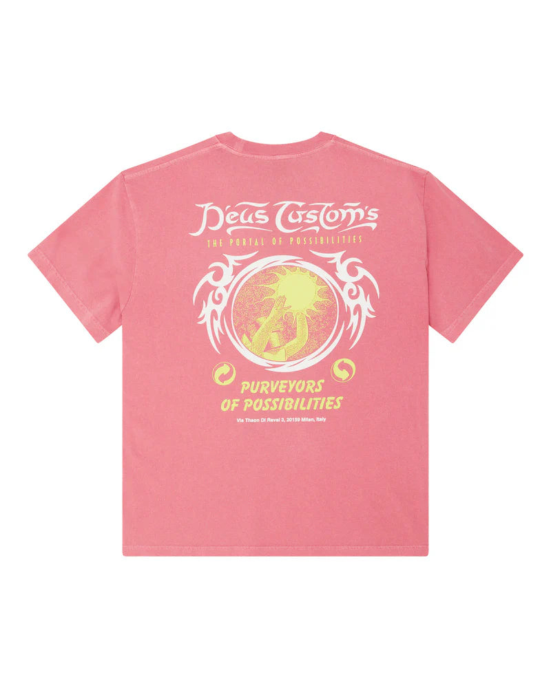 OUT OF REACH TEE ΜΠΛΟΥΖΑ - Melon Red