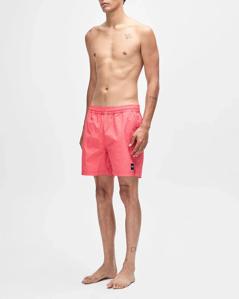 SERVICE SWIM SHORT ΜΑΓΙΟ - Melon Red