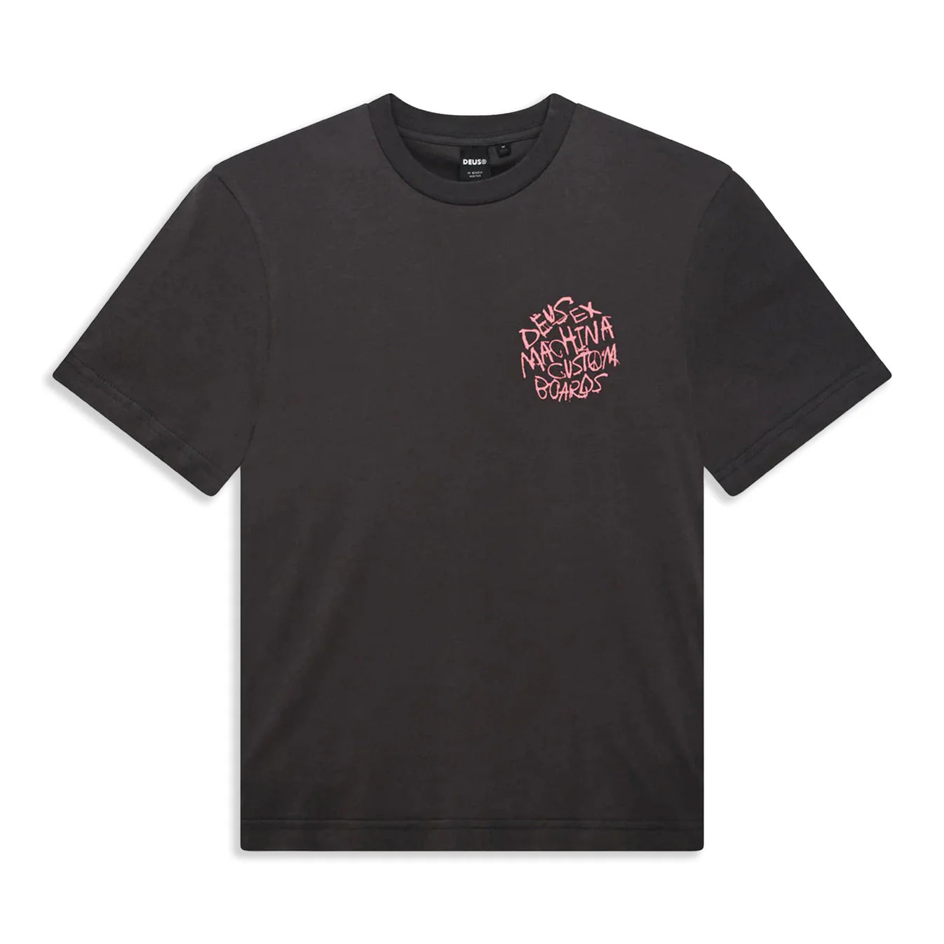 DEUS EX MACHINA TEE - ANTHRACITE (DMF251238A)