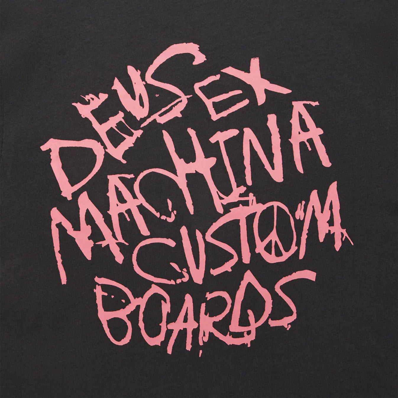 DEUS EX MACHINA TEE - ANTHRACITE (DMF251238A)