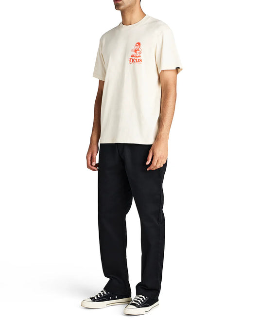 DEUS EX MACHINA RAPTOR T-SHIRT T-SHIRT DMP251947B-DX0/DWH ΣΕ ΧΡΩΜΑ ΑΣΠΡΟ