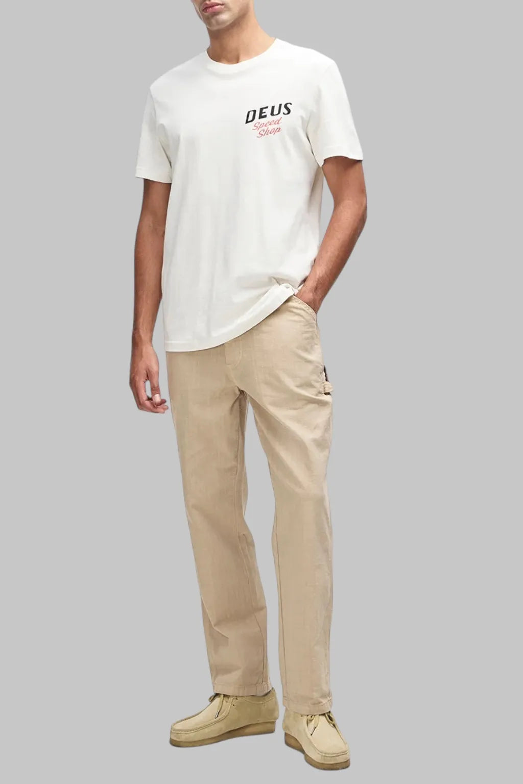 DOGLEG TEE ΜΠΛΟΥΖΑ - Dirty White
