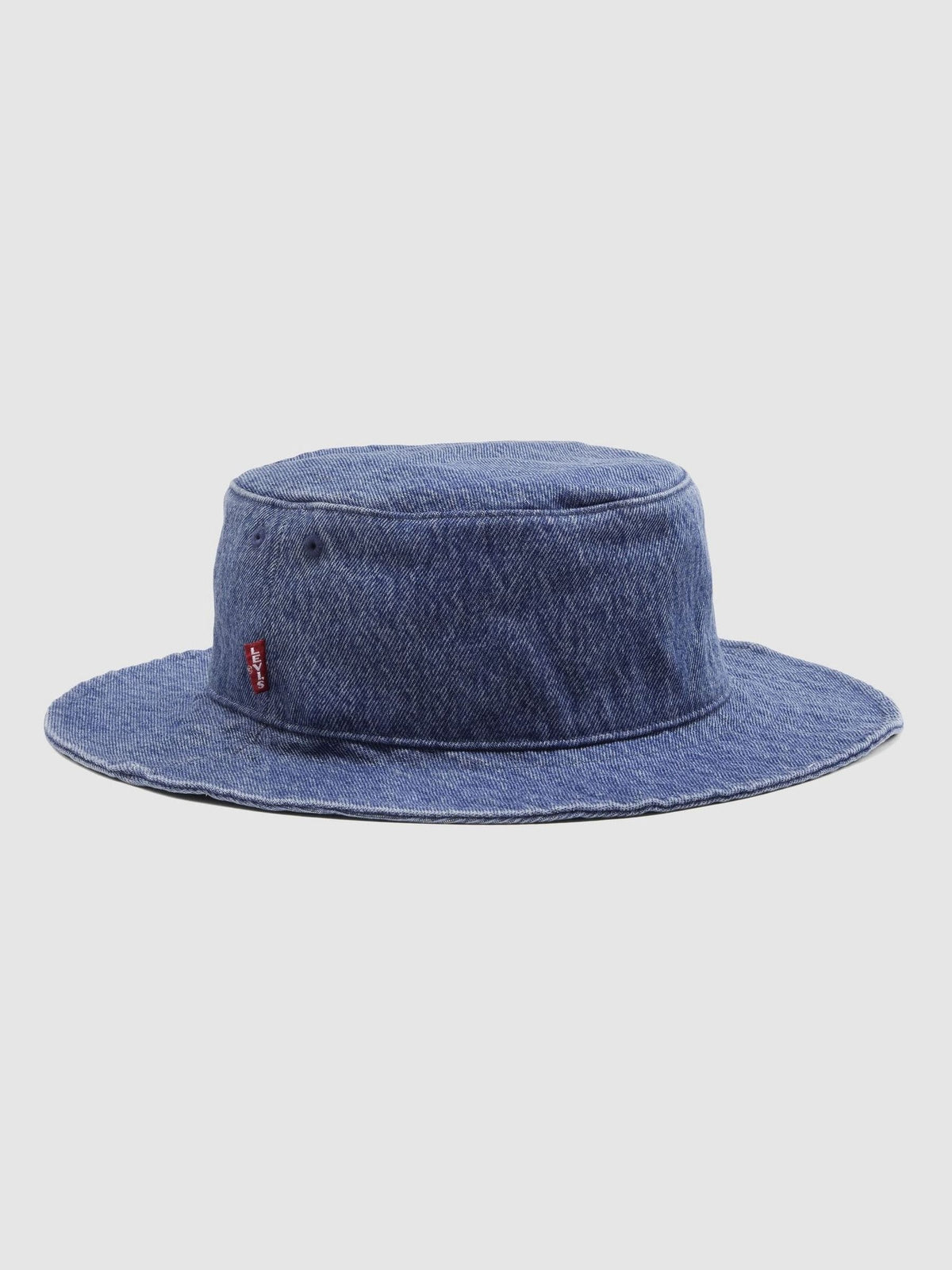 Levi's Summer Drawstring Bucket Hat Ocean Indigo Wash