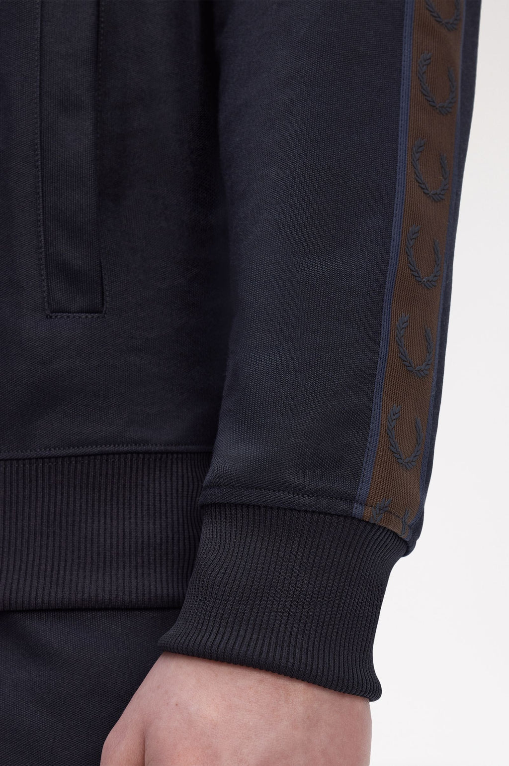 Laurel Wreath Track Jacket - Αθλητικό Μπλουζόν Άντρα  Vintage Στυλ  Fred Perry