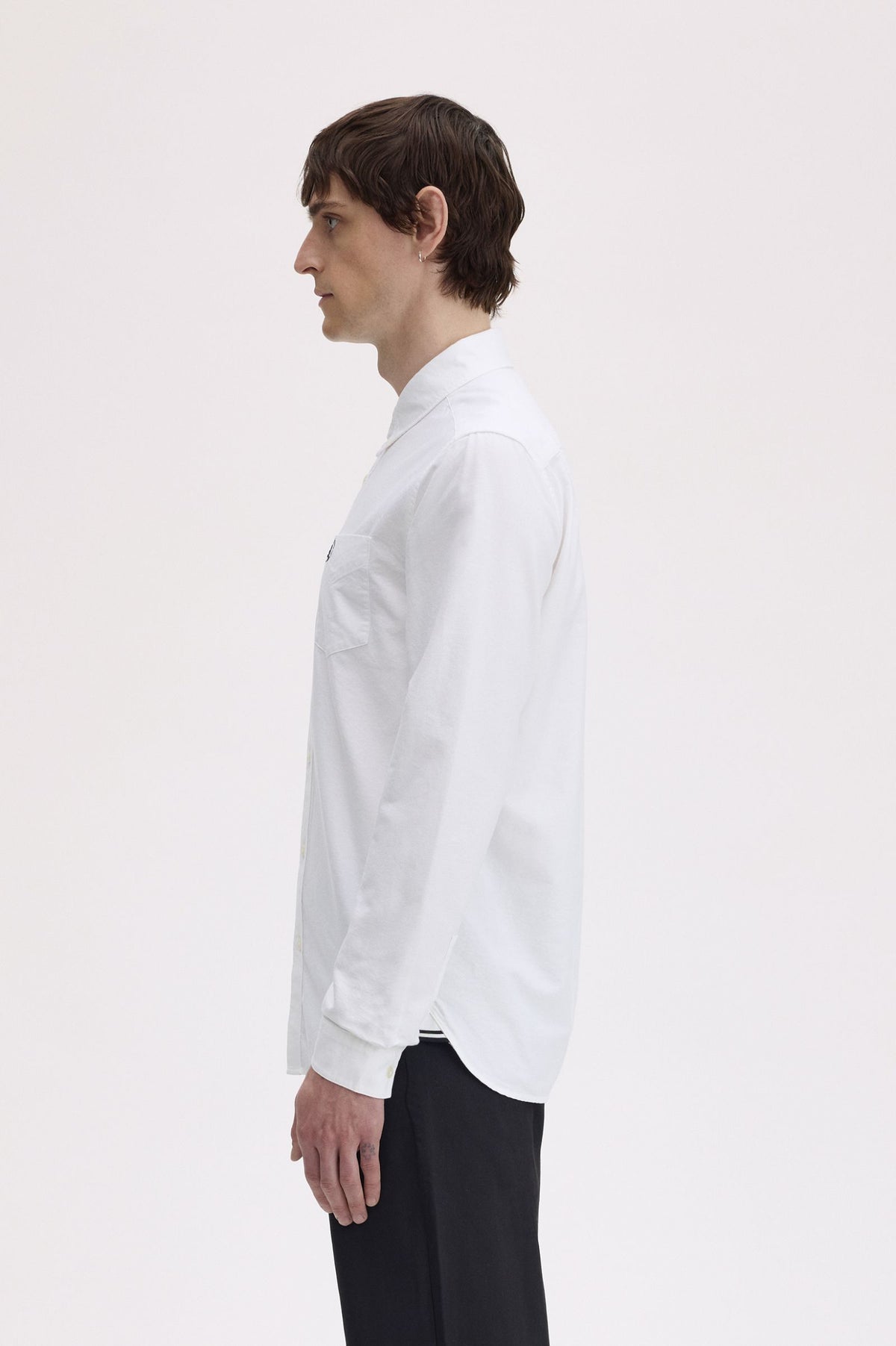 Fred Perry Oxford Shirt Λευκό