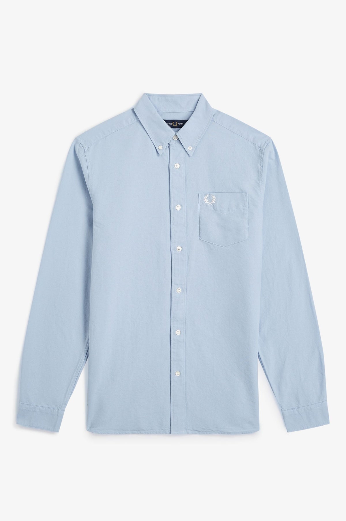 Fred Perry Oxford Shirt Light Smoke