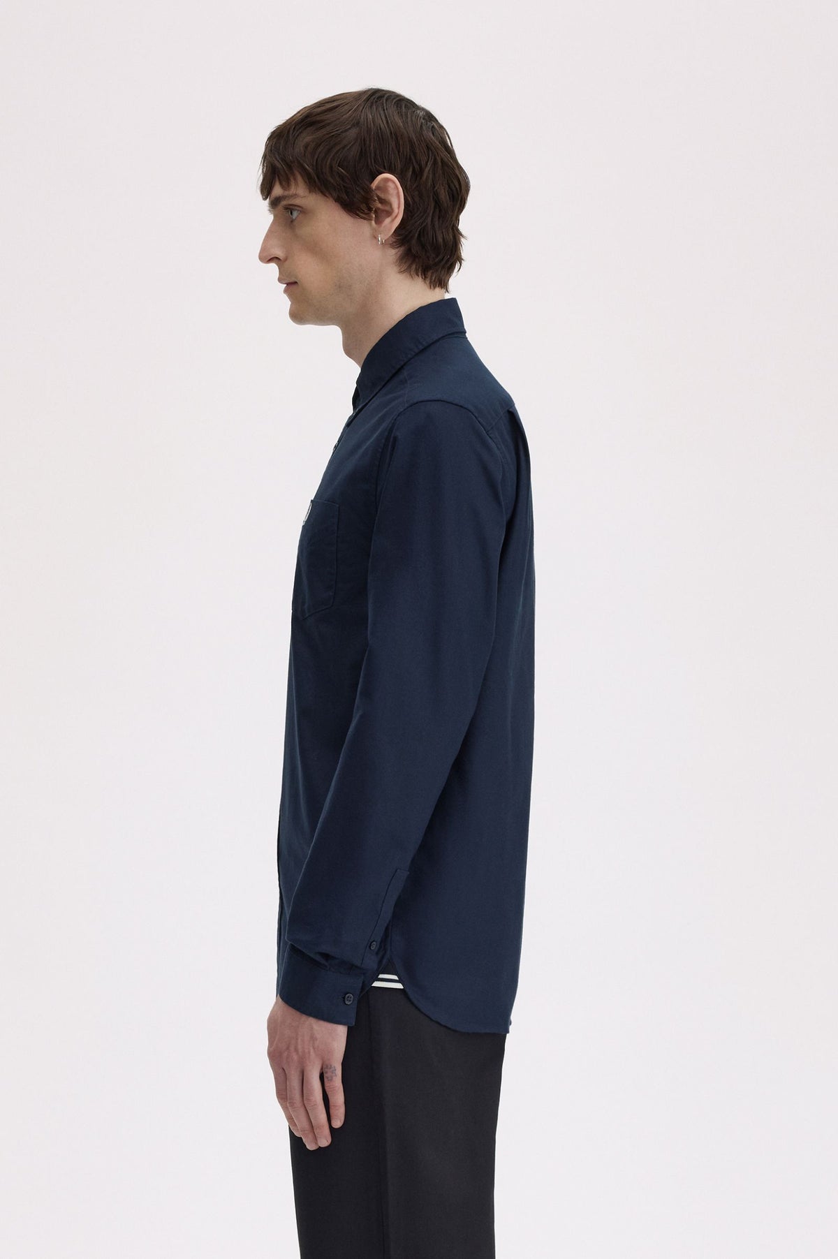 Fred Perry Oxford Shirt Navy