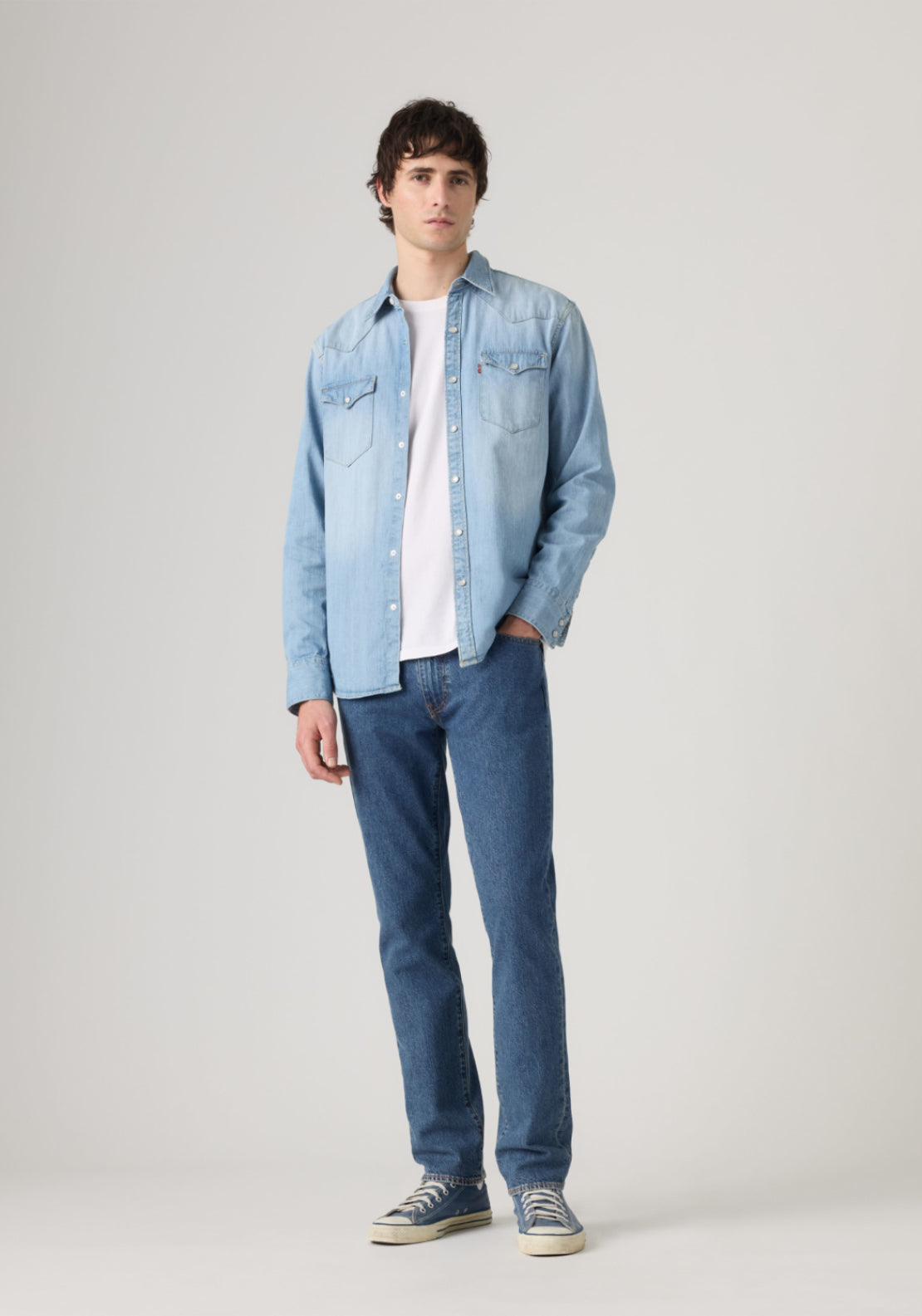 Levi's 511 Slim Med Indigo Laugh It Off