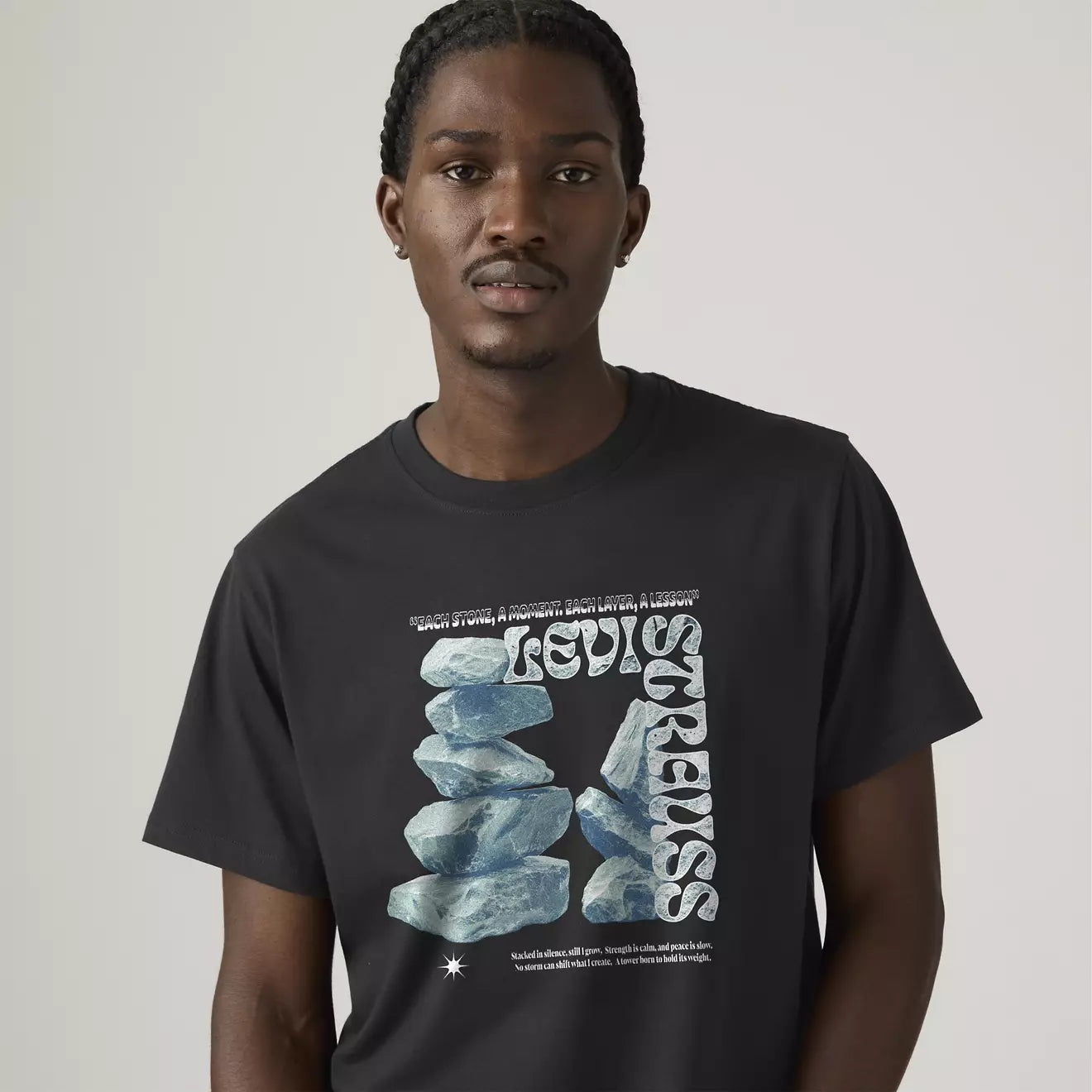 Ss Relaxed Fit Tee Blacks