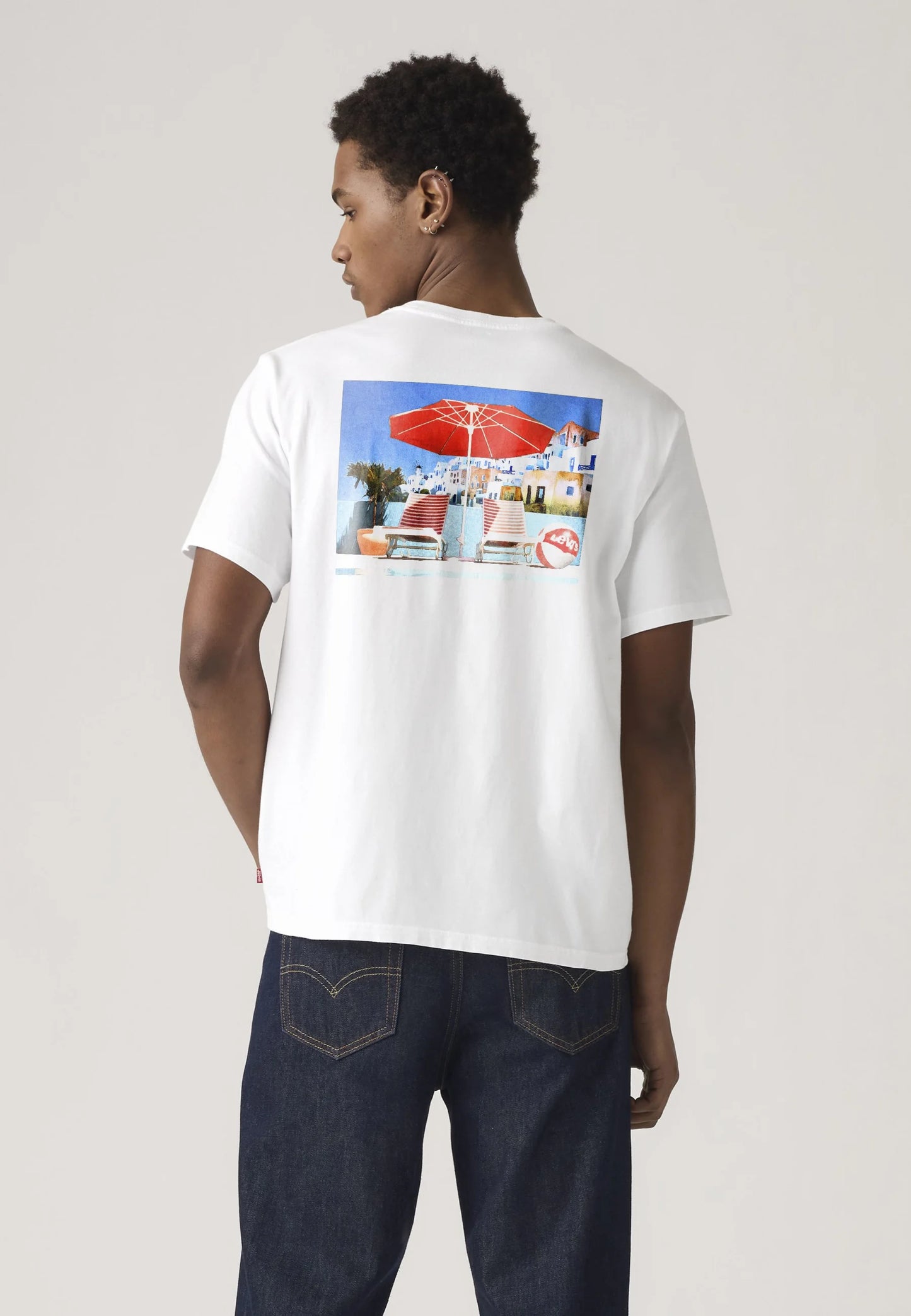 Ss Relaxed Fit Tee Whites